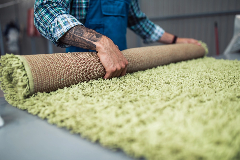 قالیشویی در کوهسار